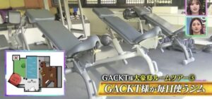 GACKT邸のトレーニングルーム
